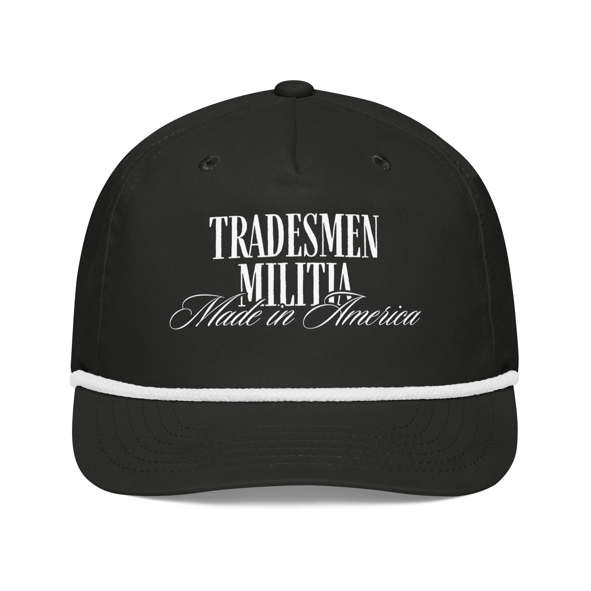 Rope Snapback Hat for Tradesmen