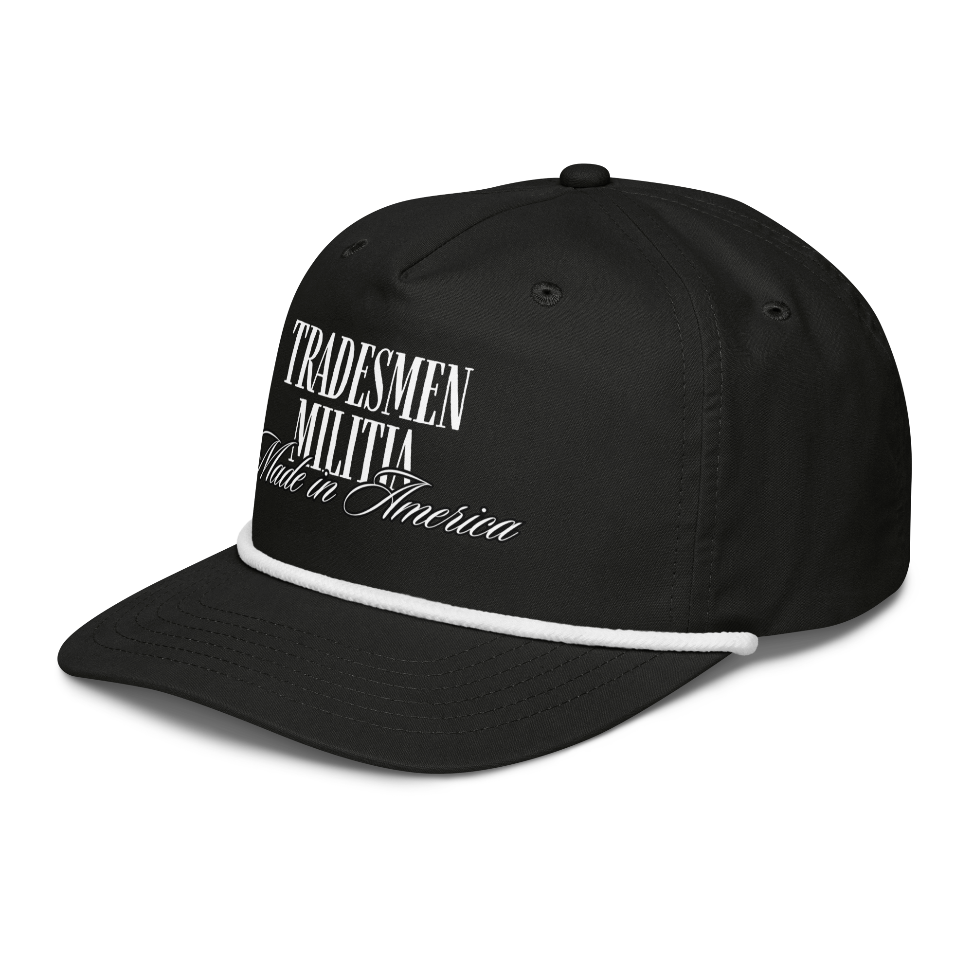 Rope Snapback Hat for Tradesmen